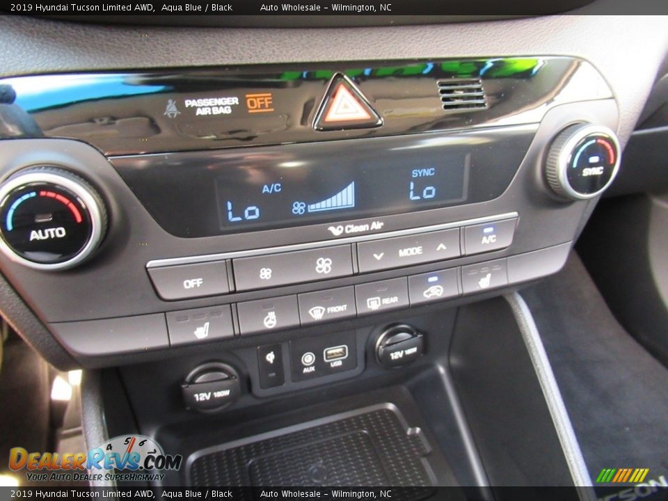 2019 Hyundai Tucson Limited AWD Aqua Blue / Black Photo #17