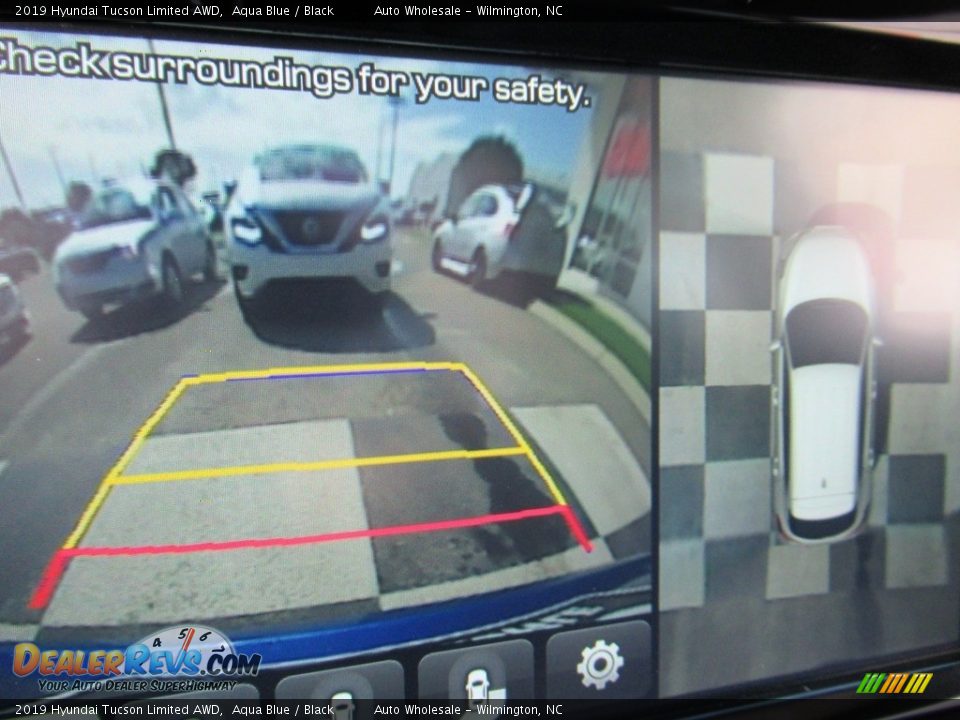 2019 Hyundai Tucson Limited AWD Aqua Blue / Black Photo #18