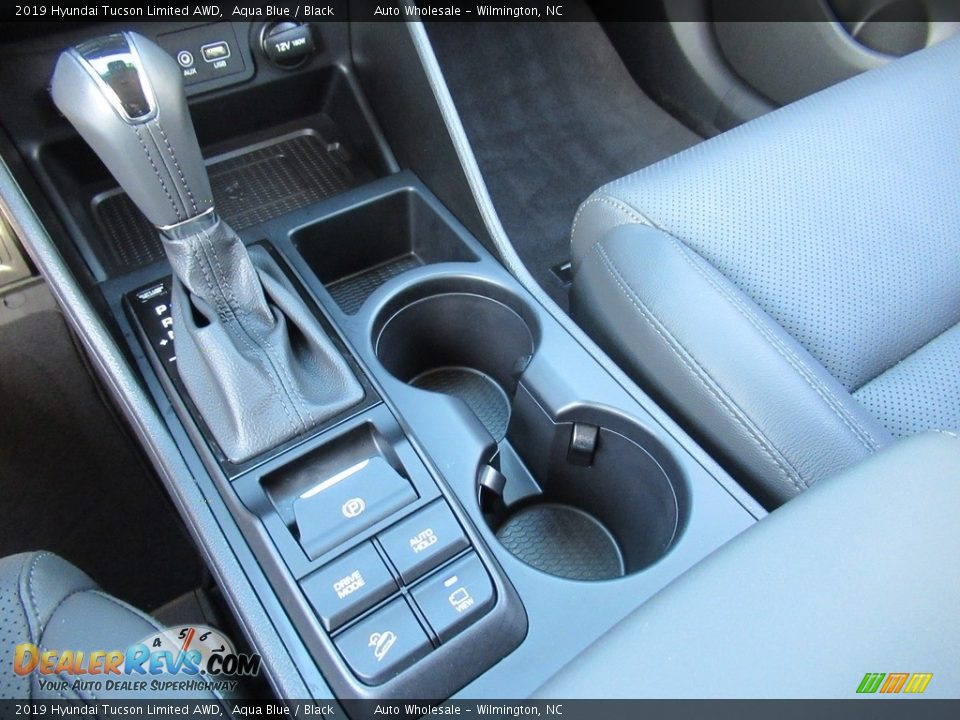 2019 Hyundai Tucson Limited AWD Aqua Blue / Black Photo #19