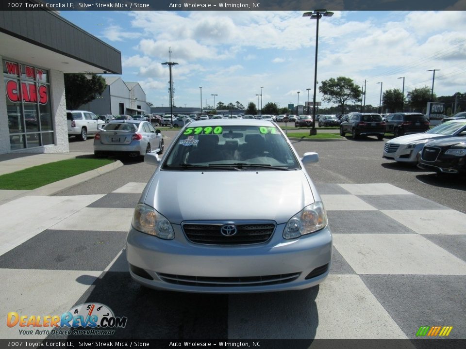 2007 Toyota Corolla LE Silver Streak Mica / Stone Photo #2