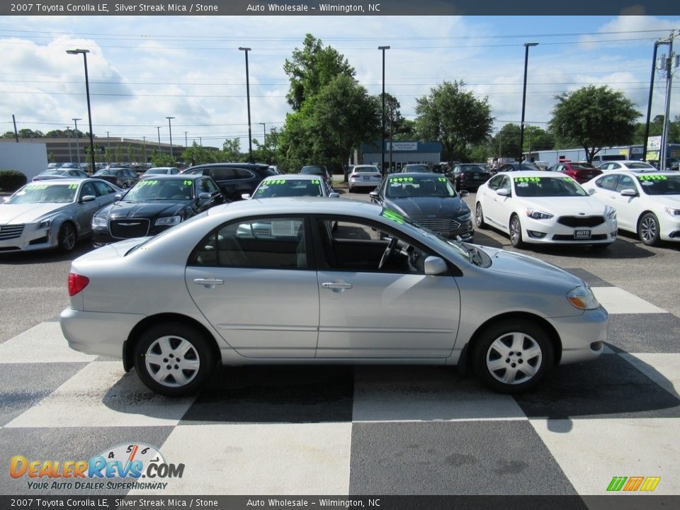 2007 Toyota Corolla LE Silver Streak Mica / Stone Photo #3