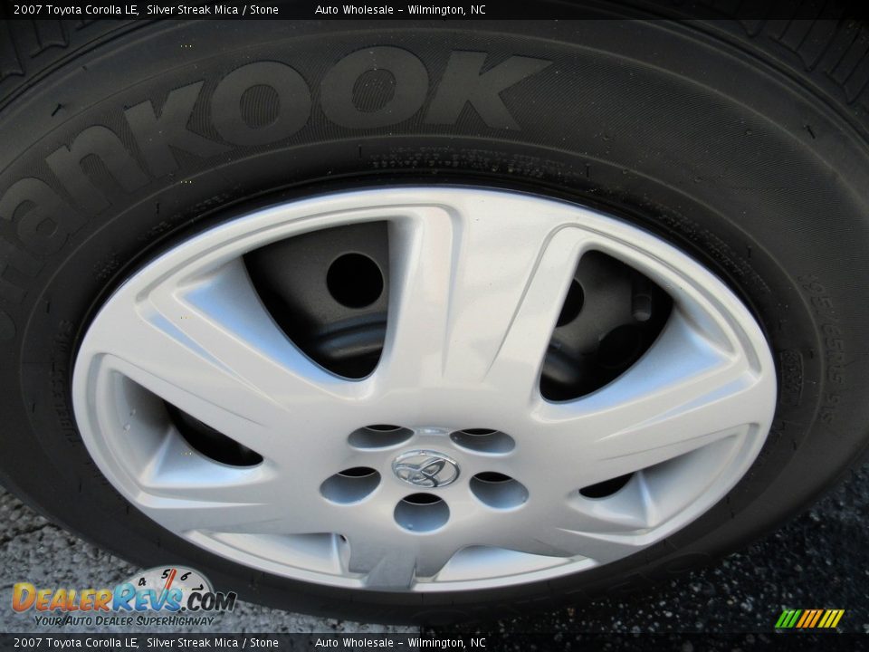 2007 Toyota Corolla LE Silver Streak Mica / Stone Photo #7