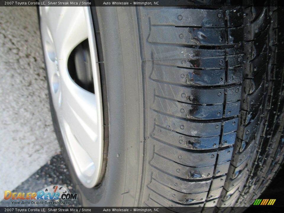 2007 Toyota Corolla LE Silver Streak Mica / Stone Photo #8