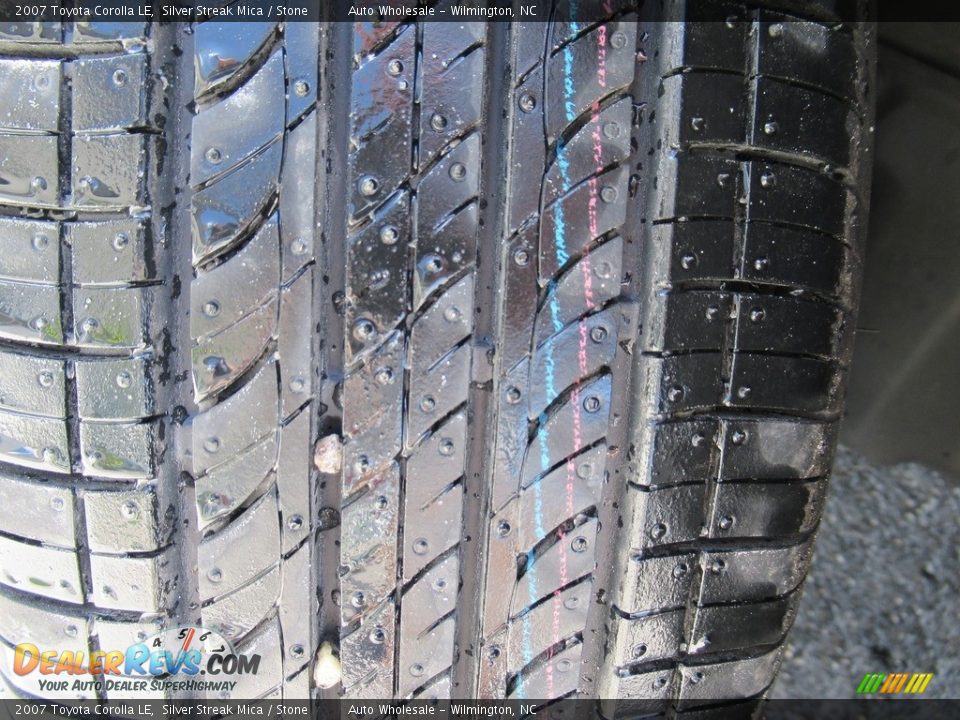 2007 Toyota Corolla LE Silver Streak Mica / Stone Photo #9