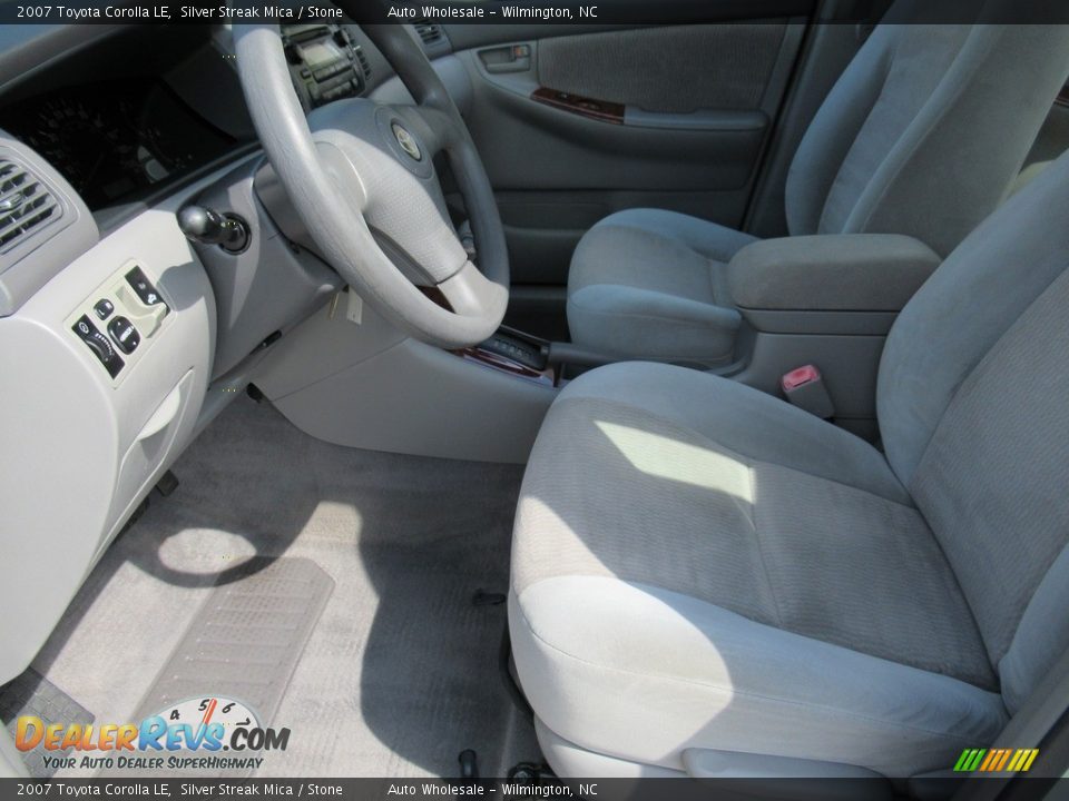 2007 Toyota Corolla LE Silver Streak Mica / Stone Photo #11