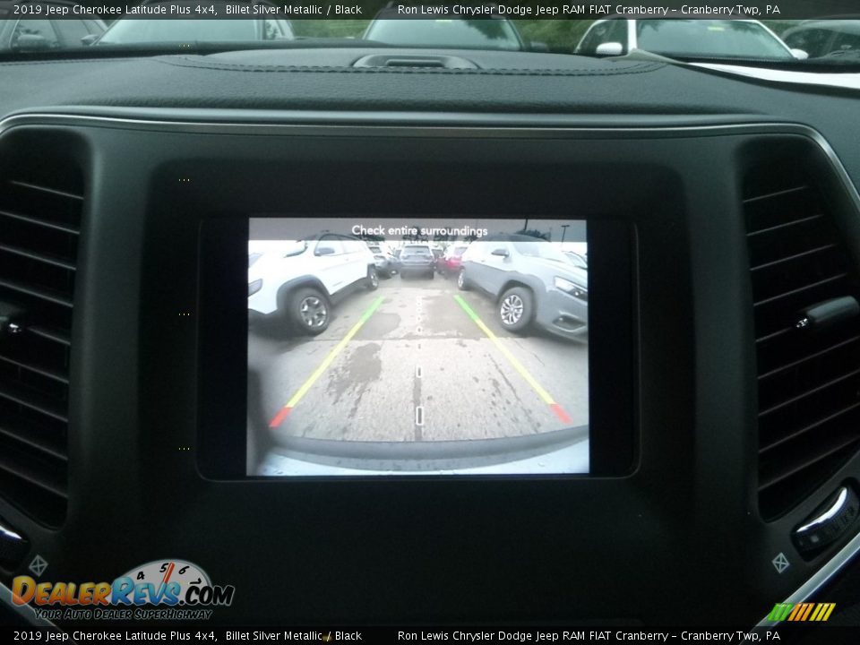 2019 Jeep Cherokee Latitude Plus 4x4 Billet Silver Metallic / Black Photo #18