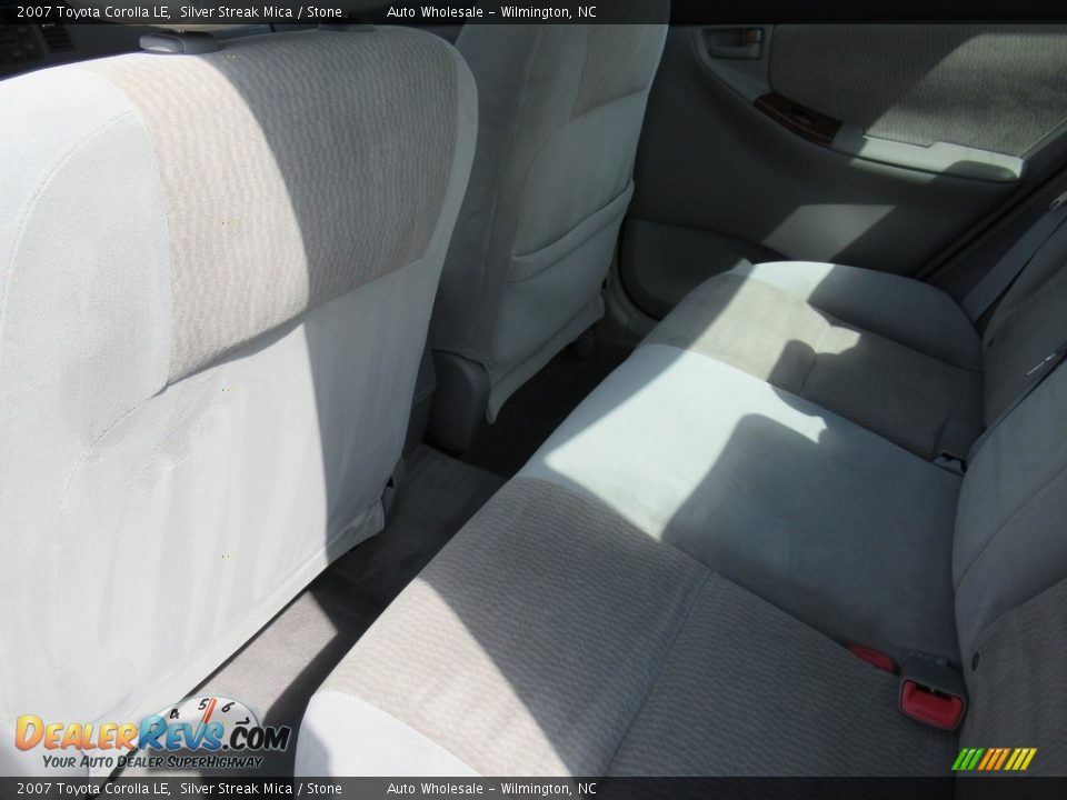 2007 Toyota Corolla LE Silver Streak Mica / Stone Photo #12