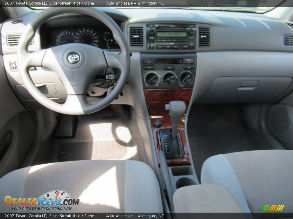 2007 Toyota Corolla LE Silver Streak Mica / Stone Photo #15