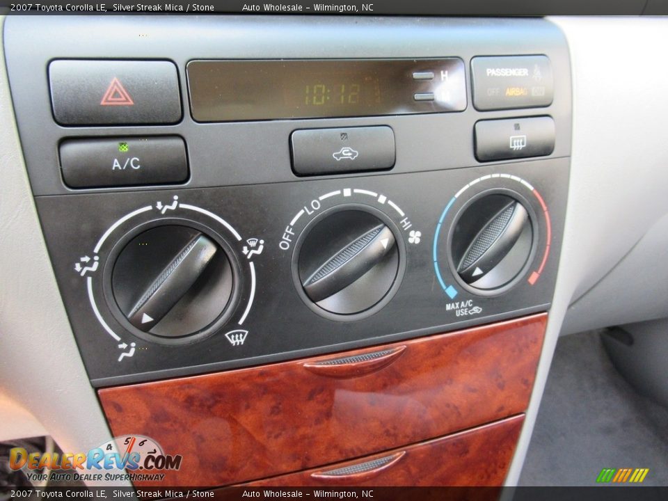 2007 Toyota Corolla LE Silver Streak Mica / Stone Photo #18