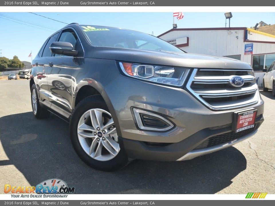 2016 Ford Edge SEL Magnetic / Dune Photo #1