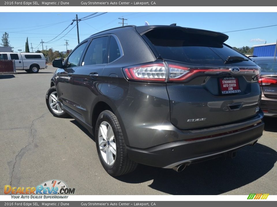 2016 Ford Edge SEL Magnetic / Dune Photo #3