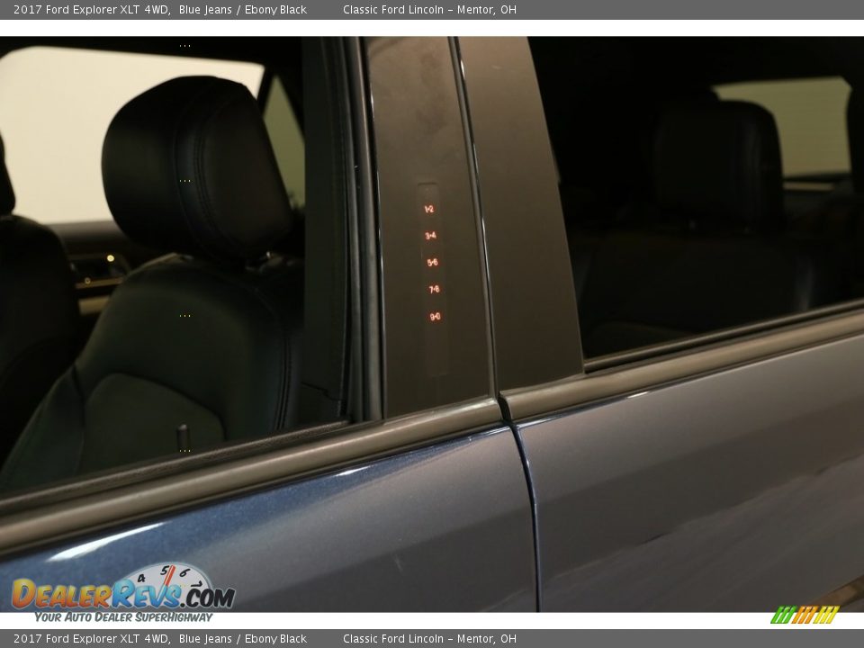 2017 Ford Explorer XLT 4WD Blue Jeans / Ebony Black Photo #5