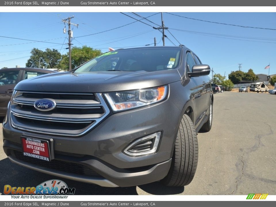 2016 Ford Edge SEL Magnetic / Dune Photo #4