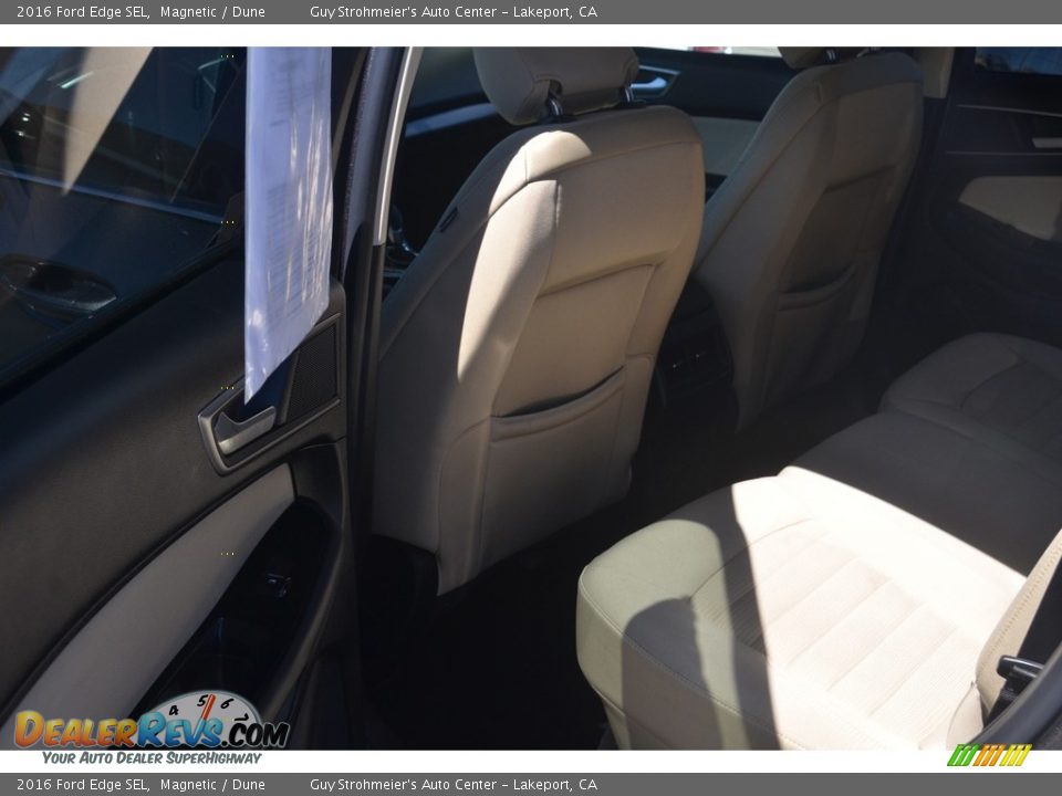 2016 Ford Edge SEL Magnetic / Dune Photo #8
