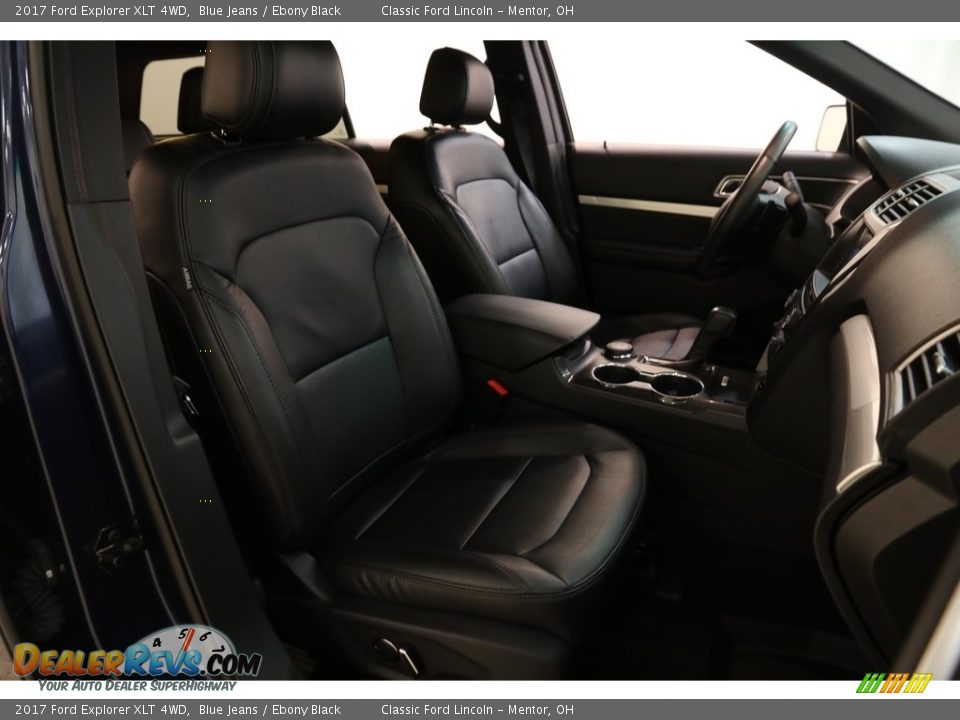 2017 Ford Explorer XLT 4WD Blue Jeans / Ebony Black Photo #18