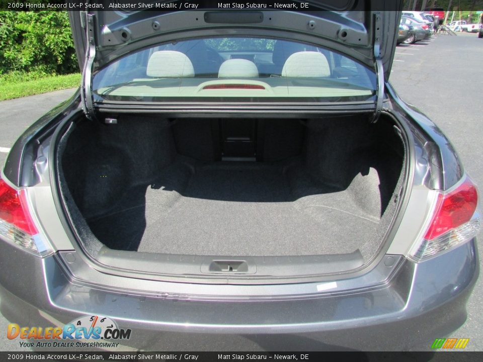 2009 Honda Accord LX-P Sedan Alabaster Silver Metallic / Gray Photo #20