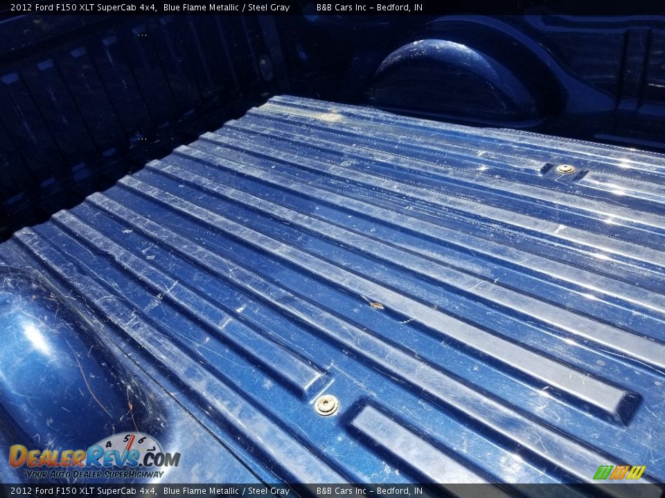 2012 Ford F150 XLT SuperCab 4x4 Blue Flame Metallic / Steel Gray Photo #7