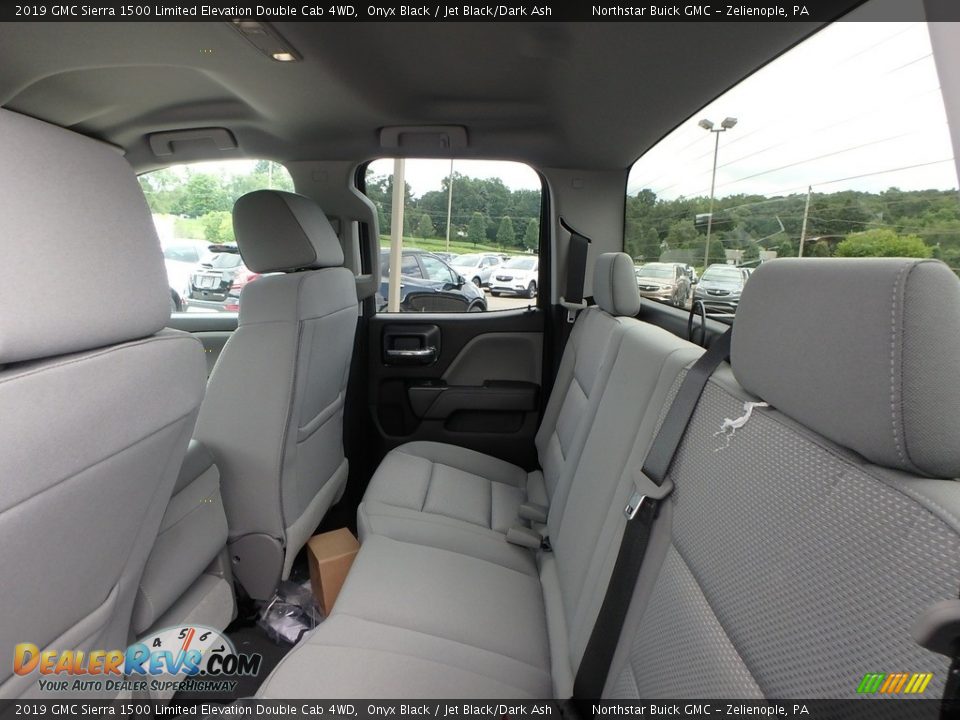 2019 GMC Sierra 1500 Limited Elevation Double Cab 4WD Onyx Black / Jet Black/Dark Ash Photo #11