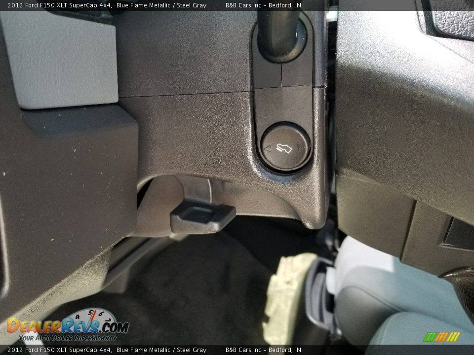 2012 Ford F150 XLT SuperCab 4x4 Blue Flame Metallic / Steel Gray Photo #19