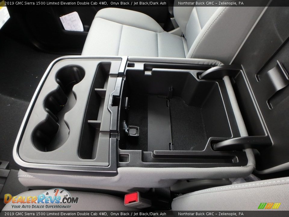 2019 GMC Sierra 1500 Limited Elevation Double Cab 4WD Onyx Black / Jet Black/Dark Ash Photo #18