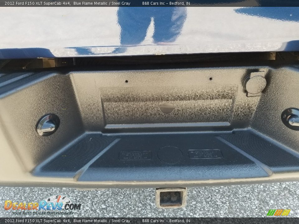 2012 Ford F150 XLT SuperCab 4x4 Blue Flame Metallic / Steel Gray Photo #25