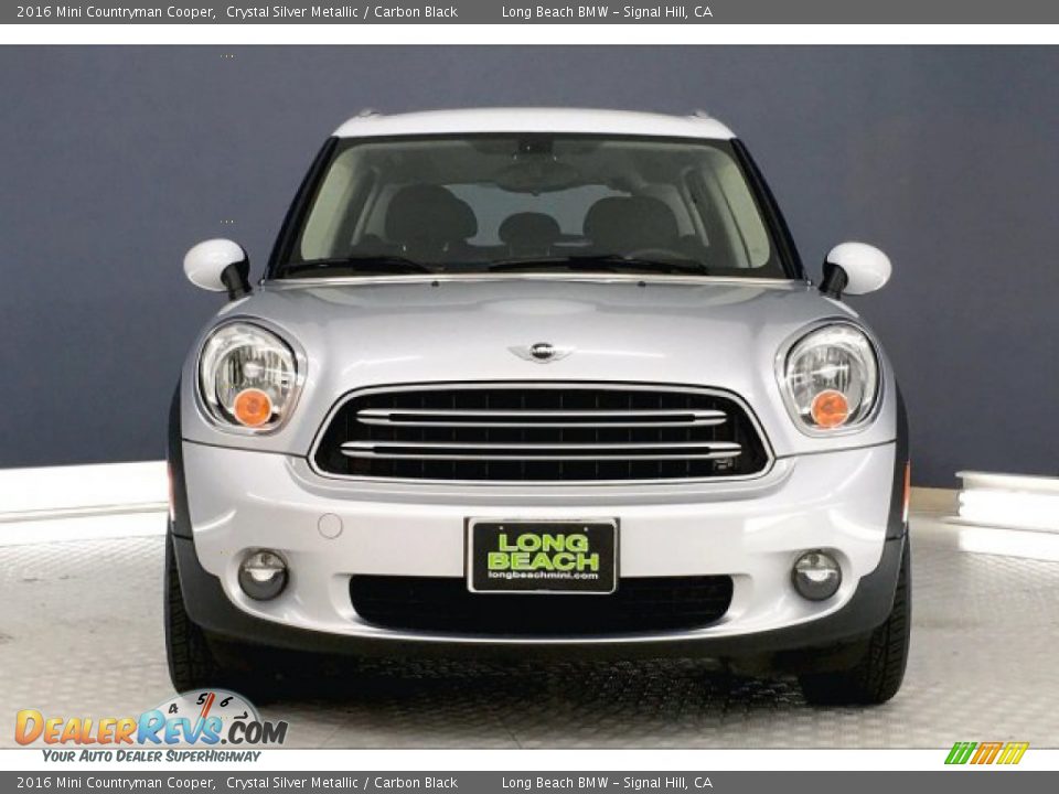2016 Mini Countryman Cooper Crystal Silver Metallic / Carbon Black Photo #2