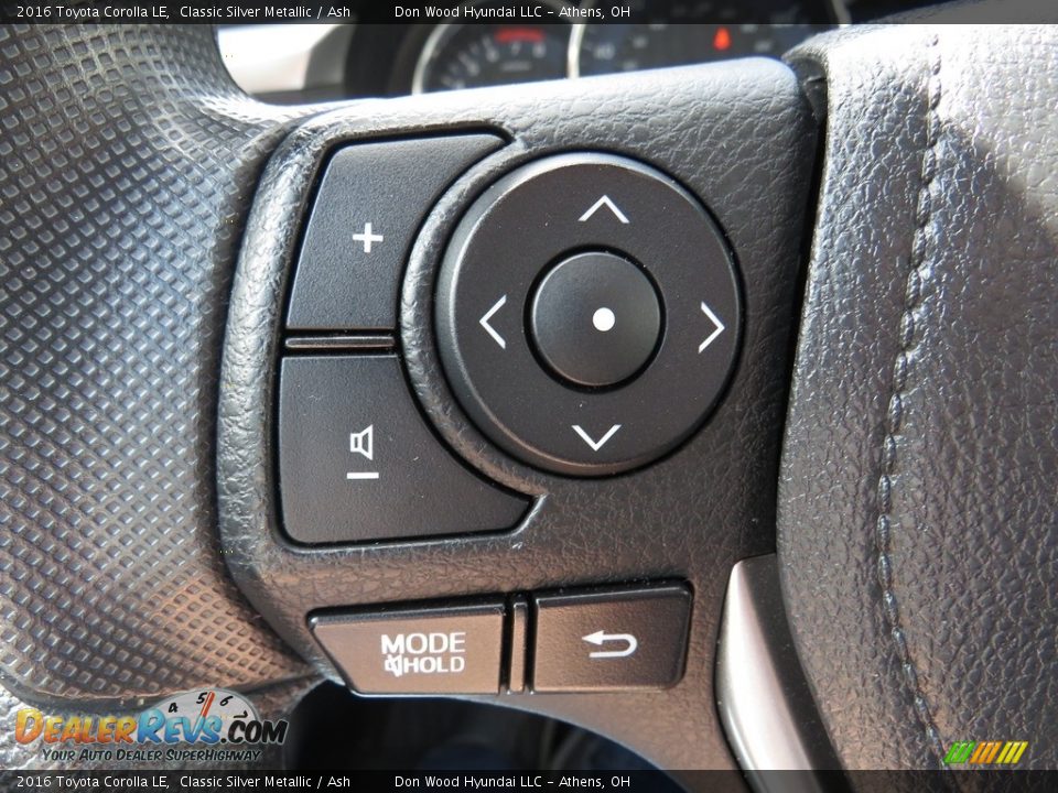 2016 Toyota Corolla LE Classic Silver Metallic / Ash Photo #31