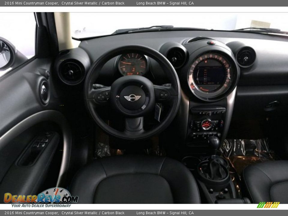 2016 Mini Countryman Cooper Crystal Silver Metallic / Carbon Black Photo #4
