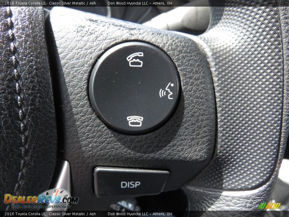 2016 Toyota Corolla LE Classic Silver Metallic / Ash Photo #32