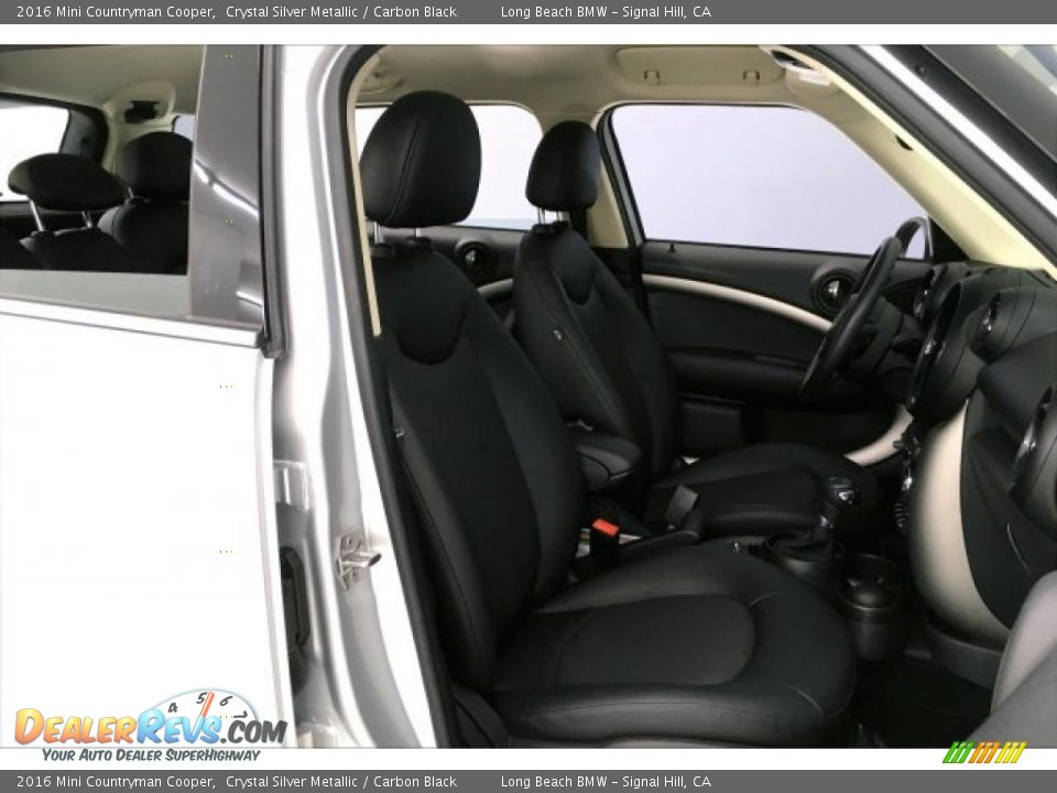 2016 Mini Countryman Cooper Crystal Silver Metallic / Carbon Black Photo #6