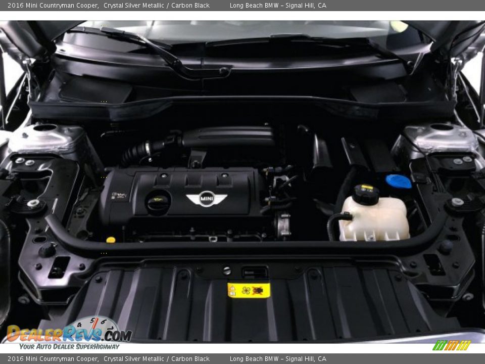 2016 Mini Countryman Cooper Crystal Silver Metallic / Carbon Black Photo #9