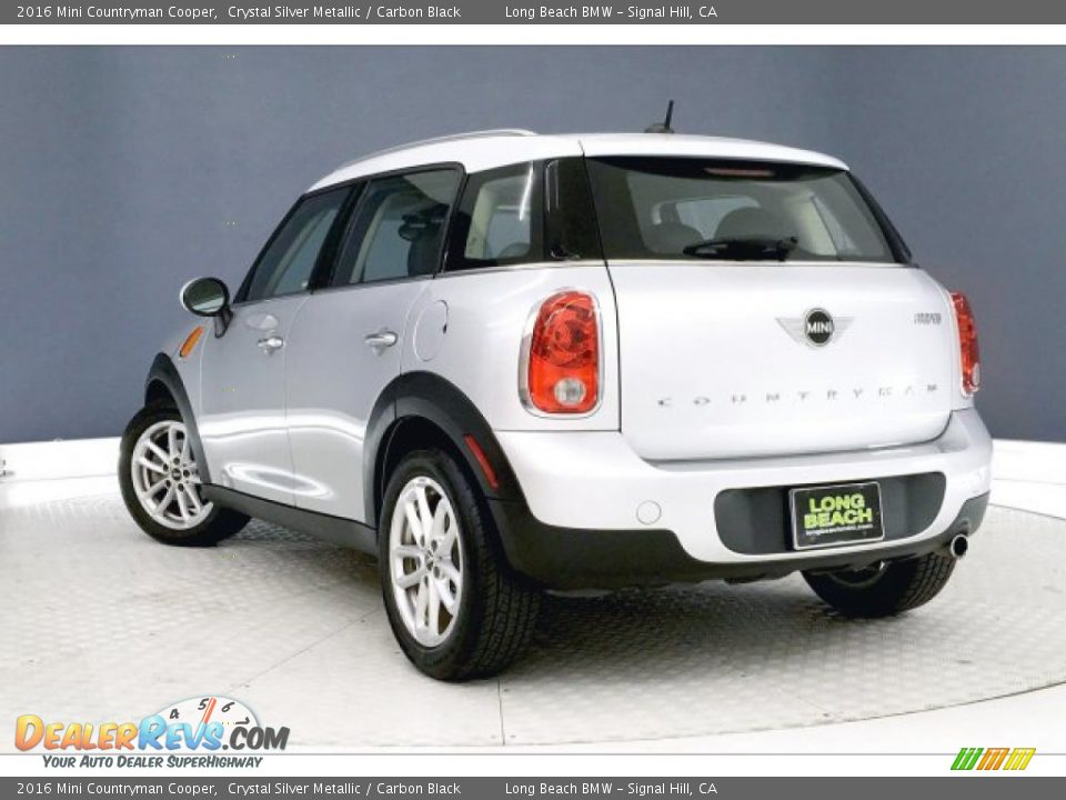 2016 Mini Countryman Cooper Crystal Silver Metallic / Carbon Black Photo #10