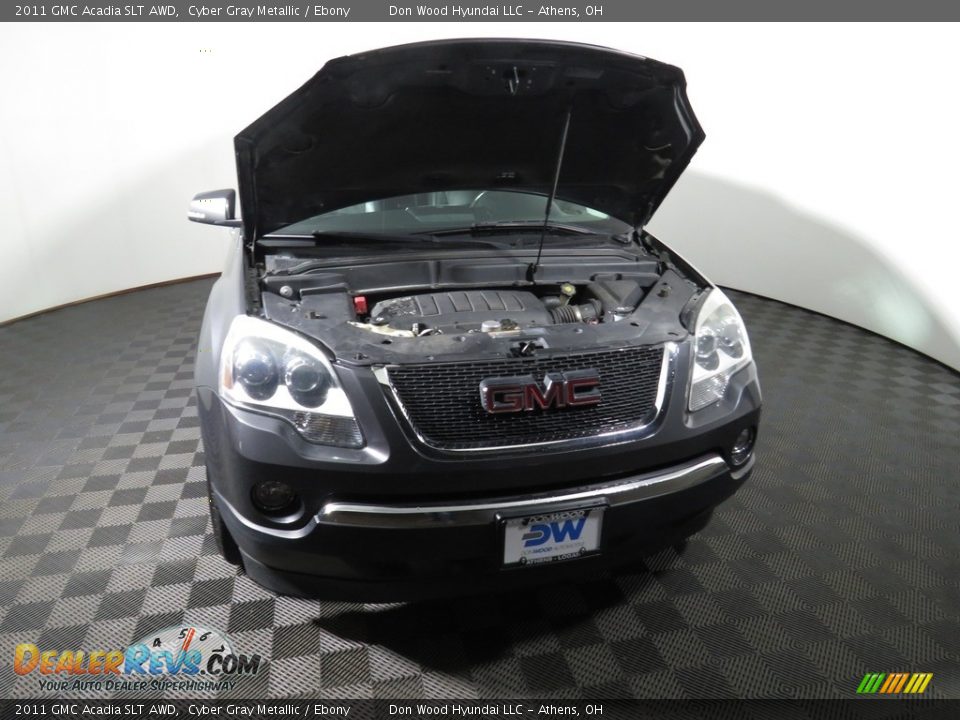 2011 GMC Acadia SLT AWD Cyber Gray Metallic / Ebony Photo #4