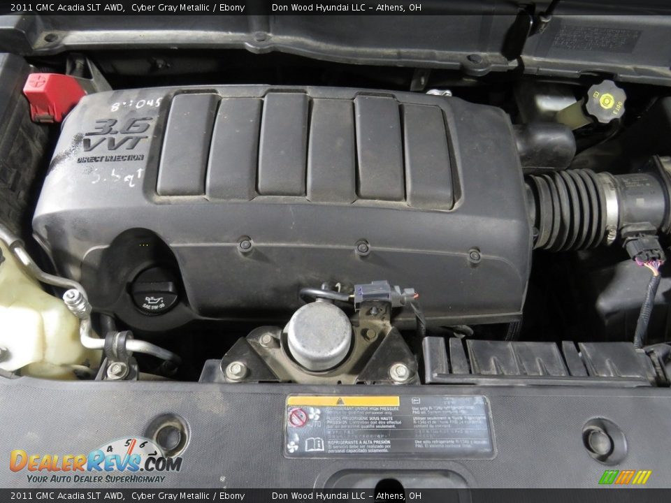 2011 GMC Acadia SLT AWD Cyber Gray Metallic / Ebony Photo #5