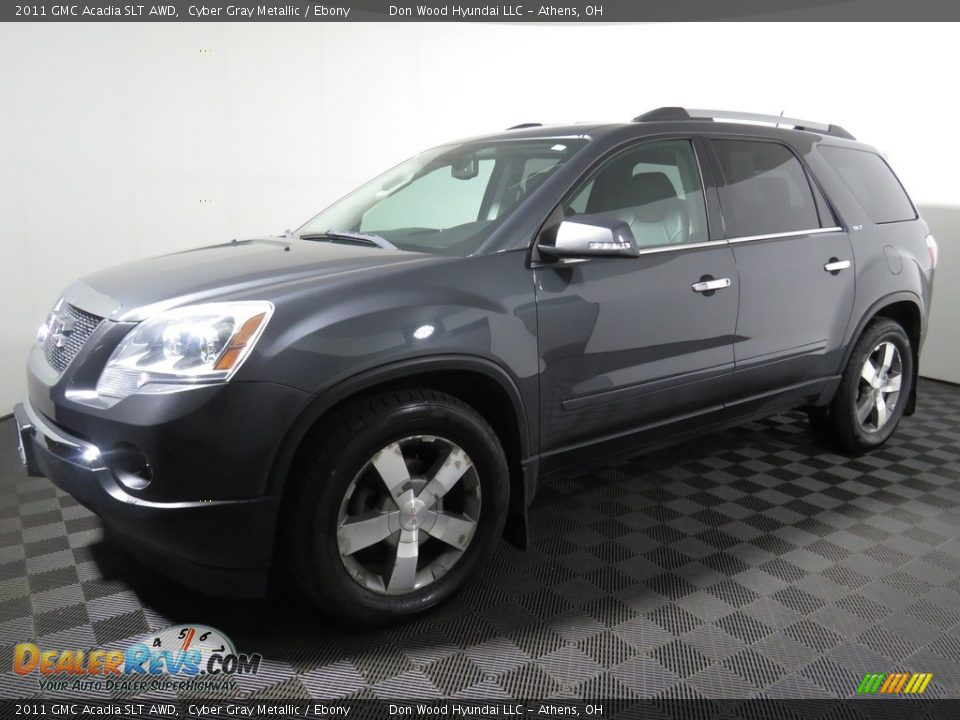 2011 GMC Acadia SLT AWD Cyber Gray Metallic / Ebony Photo #6