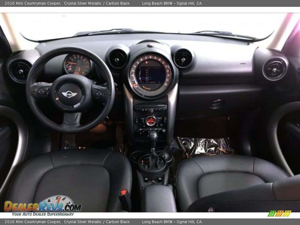 2016 Mini Countryman Cooper Crystal Silver Metallic / Carbon Black Photo #19
