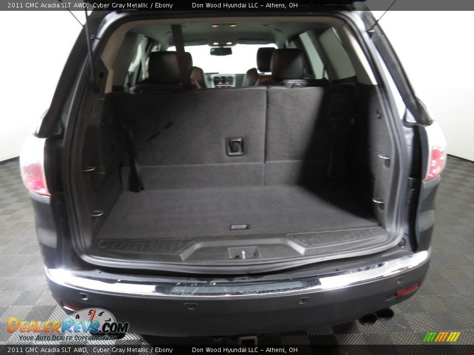 2011 GMC Acadia SLT AWD Cyber Gray Metallic / Ebony Photo #11