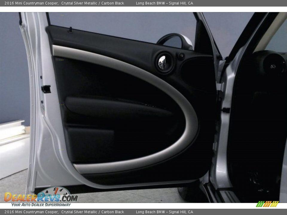 2016 Mini Countryman Cooper Crystal Silver Metallic / Carbon Black Photo #20