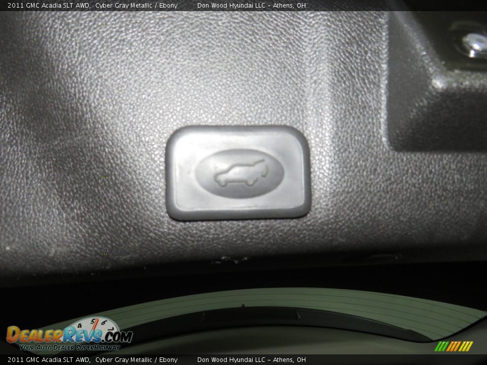2011 GMC Acadia SLT AWD Cyber Gray Metallic / Ebony Photo #13