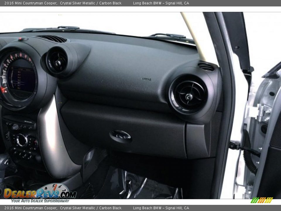 2016 Mini Countryman Cooper Crystal Silver Metallic / Carbon Black Photo #23
