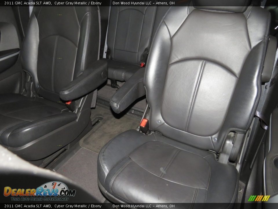 2011 GMC Acadia SLT AWD Cyber Gray Metallic / Ebony Photo #19