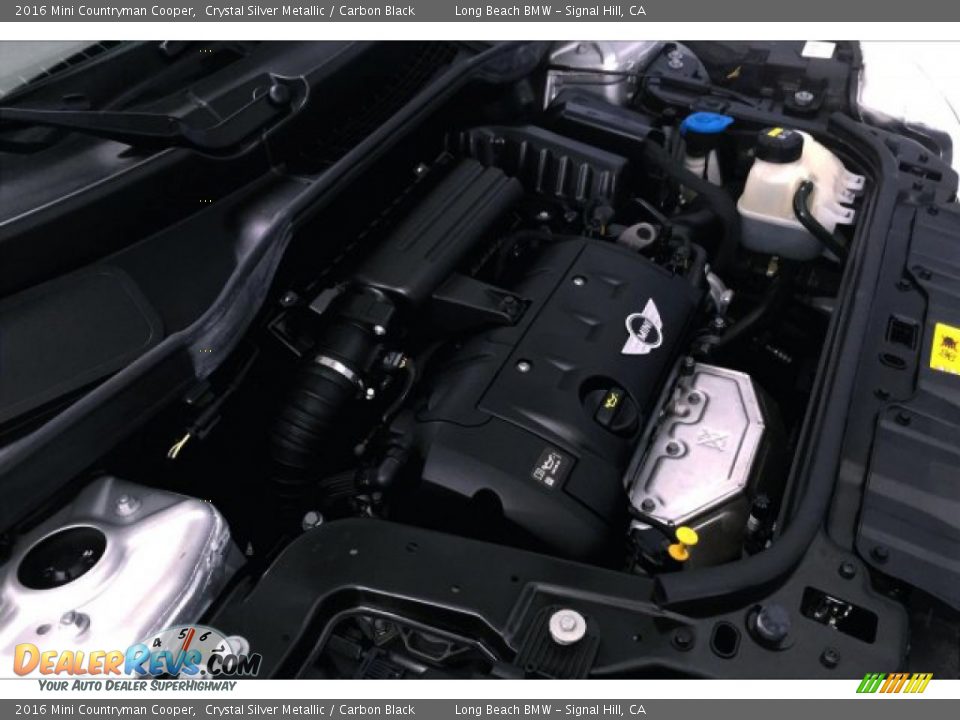 2016 Mini Countryman Cooper Crystal Silver Metallic / Carbon Black Photo #25