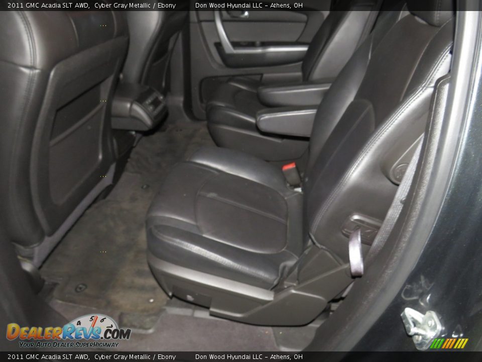 2011 GMC Acadia SLT AWD Cyber Gray Metallic / Ebony Photo #21