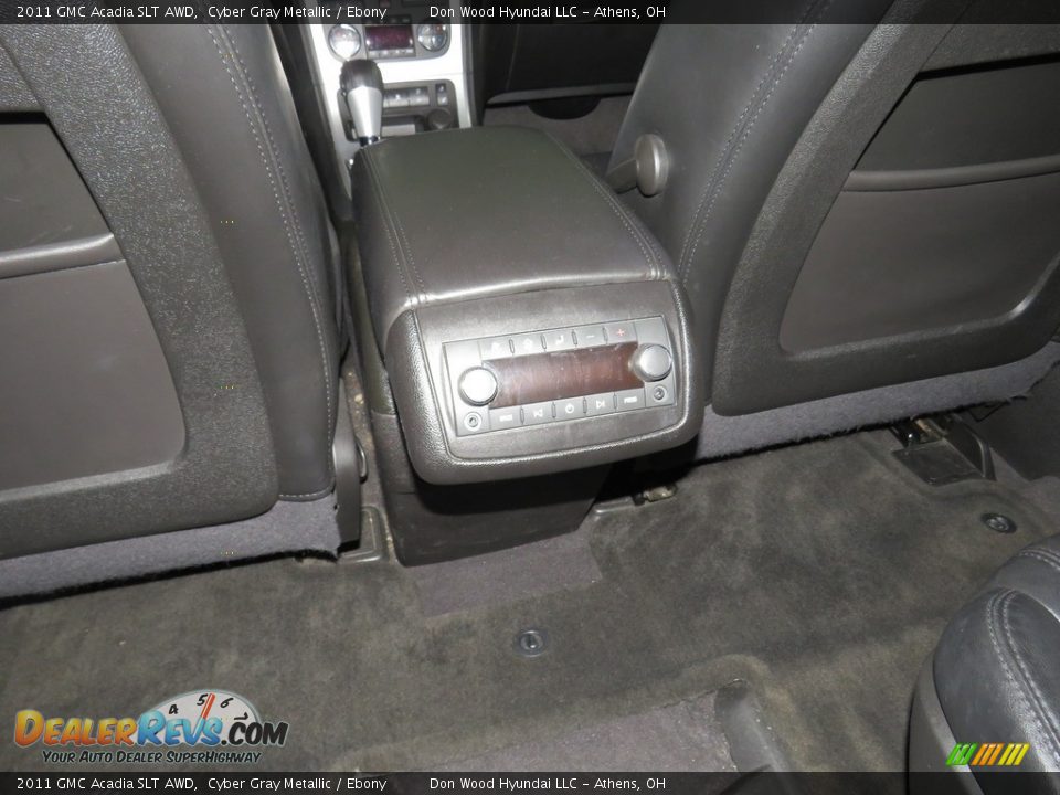 2011 GMC Acadia SLT AWD Cyber Gray Metallic / Ebony Photo #22