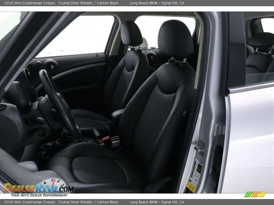 2016 Mini Countryman Cooper Crystal Silver Metallic / Carbon Black Photo #30