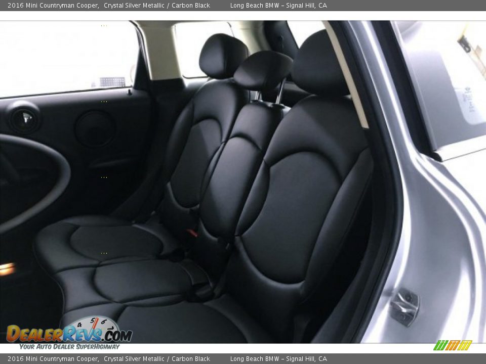 2016 Mini Countryman Cooper Crystal Silver Metallic / Carbon Black Photo #31