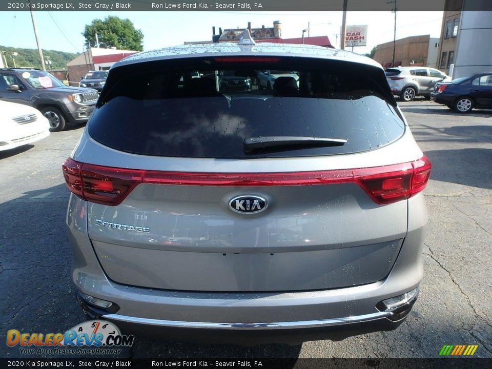2020 Kia Sportage LX Steel Gray / Black Photo #3