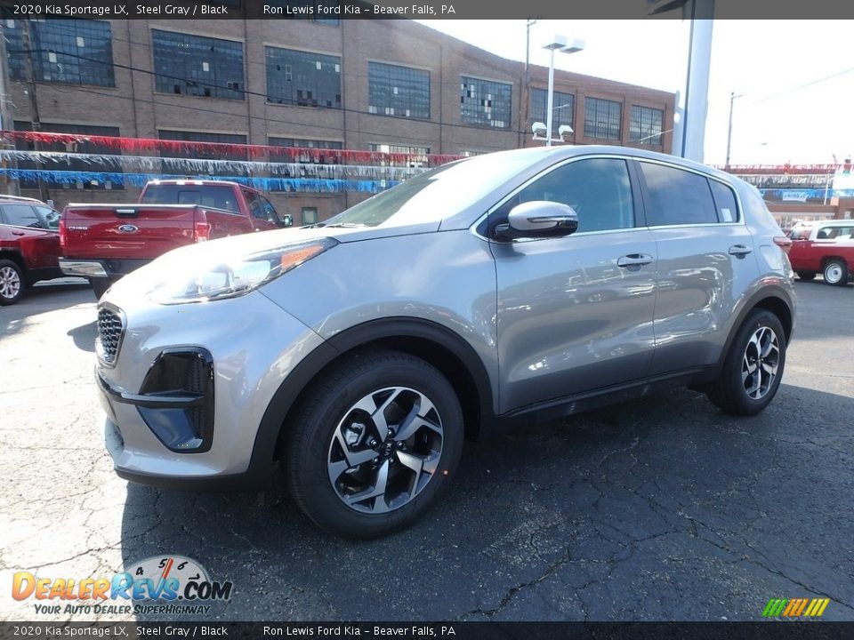 2020 Kia Sportage LX Steel Gray / Black Photo #7