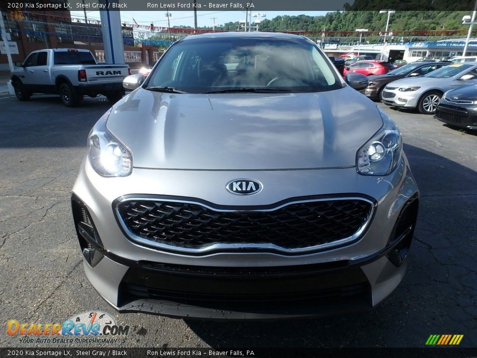 2020 Kia Sportage LX Steel Gray / Black Photo #8