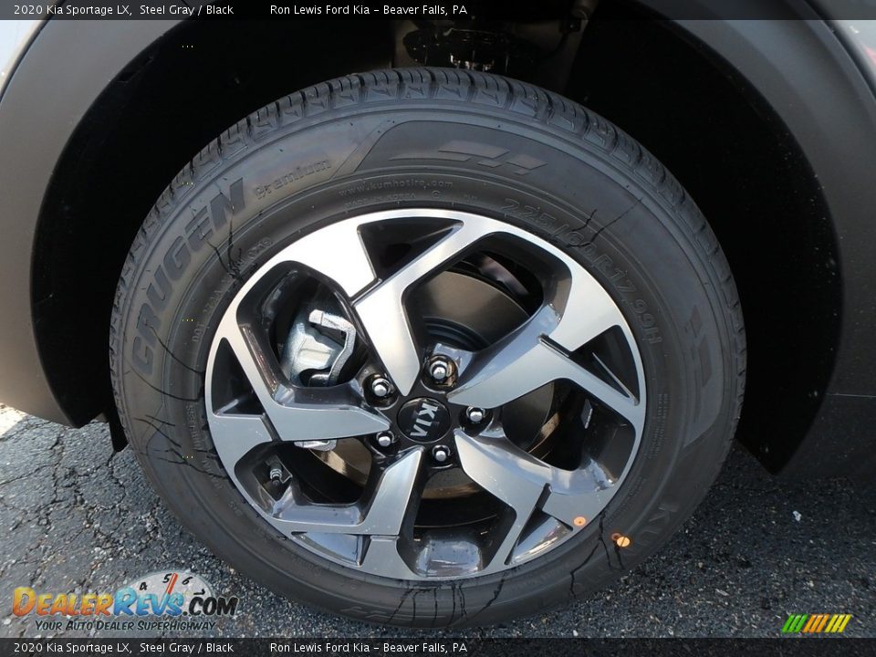 2020 Kia Sportage LX Steel Gray / Black Photo #10